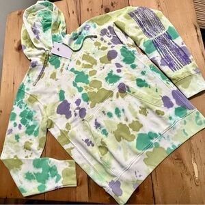 NWT - NIKE Sportswear Club Men's Ice-Dye Hoodie - Tie-Dye Relaxed Fit Terry